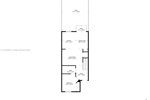 Купить таунхаус в Хомстед, Флорида 3 спальни, 123.37м2, № 1970875 - фото 5