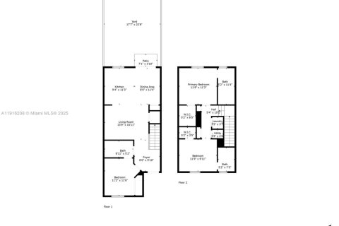 Купить таунхаус в Хомстед, Флорида 3 спальни, 123.37м2, № 1970875 - фото 7