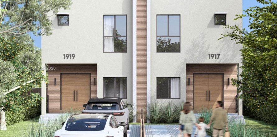 Дом в Майами, Флорида 3 спальни, 151.52м2 № 2066102