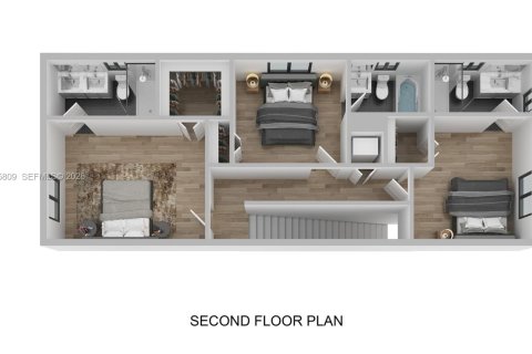 Купить виллу или дом в Майами, Флорида 3 спальни, 151.52м2, № 2066102 - фото 4