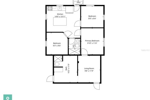 House in Palmetto, Florida 3 bedrooms, 73.21 sq.m. № 2329867 - photo 26