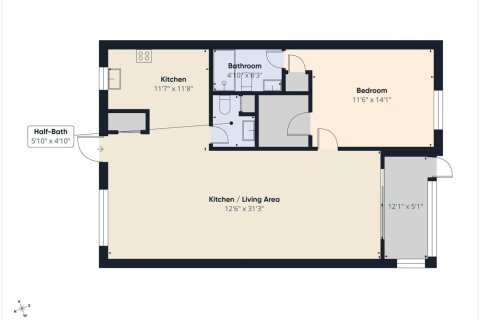 Copropriété à louer à Pembroke Pines, Floride: 1 chambre, 83.61 m2 № 2176930 - photo 17