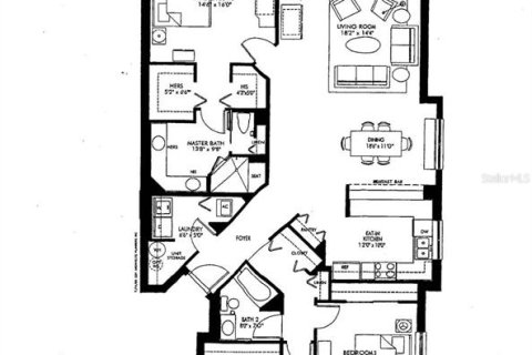Condo in Largo, Florida, 3 bedrooms  № 2200448 - photo 5