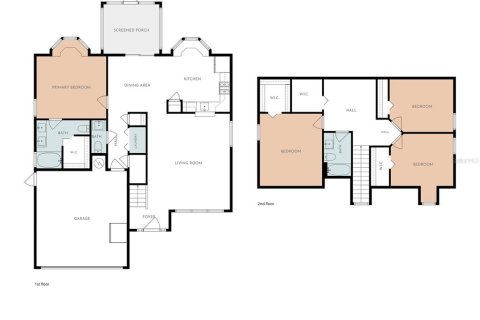 Купить виллу или дом в Фиш-Хок, Флорида 3 комнаты, 186.45м2, № 2360629 - фото 13