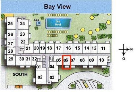 Купить кондоминиум в Майами-Бич, Флорида 50.45м2, № 2003140 - фото 8
