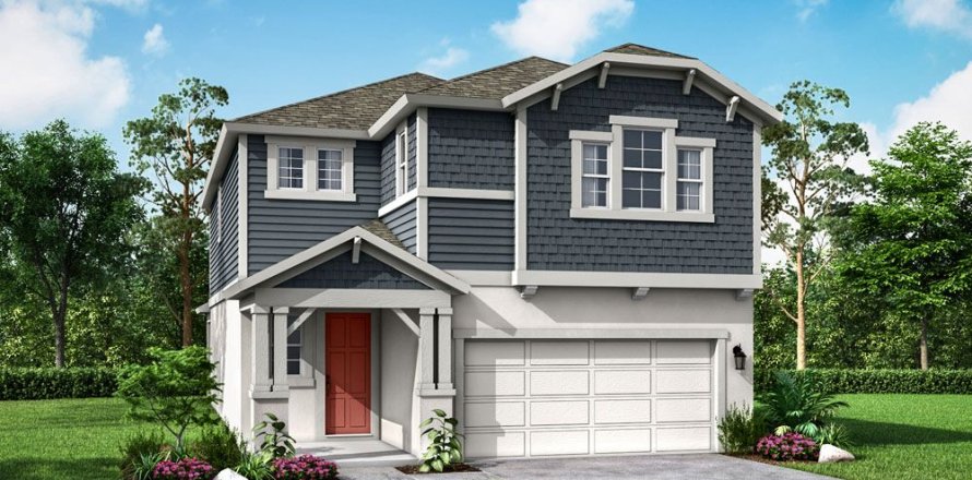 Casa en BridgeWater by William Ryan Homes en Lakeland, Florida 4 habitaciones, 231 m2 № 302562