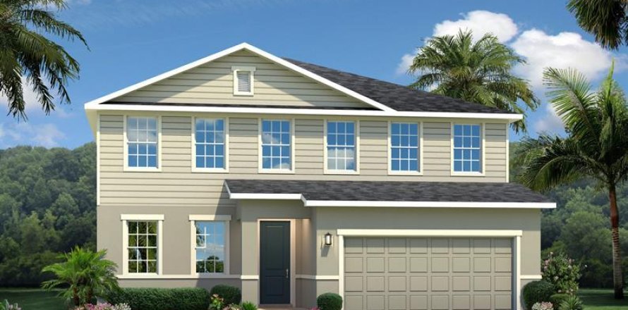 Casa en Orleans at Cypress Gardens by Ryan Homes en Cypress Gardens, Florida 4 habitaciones, 260 m2 № 361356