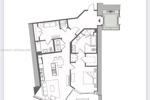 Condo in Miami, Florida, 1 bedroom № 2243113 - photo 2