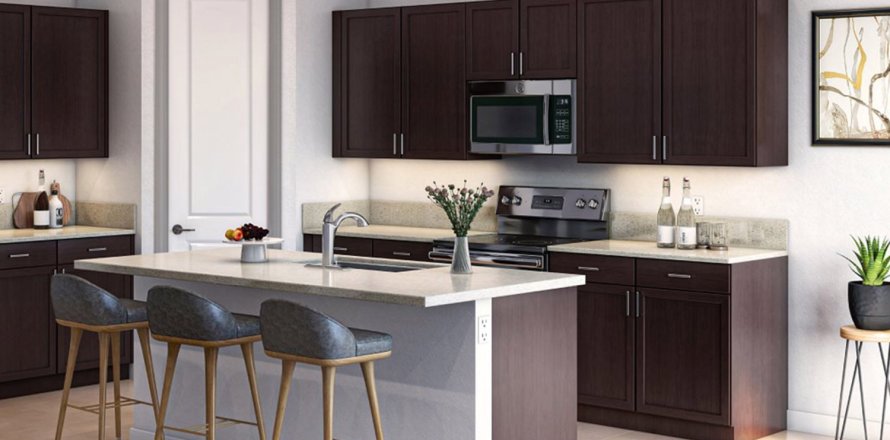 Townhouse in EVERLANDS in Palm Bay, Florida 4 bedrooms, 180 sq.m. № 67049
