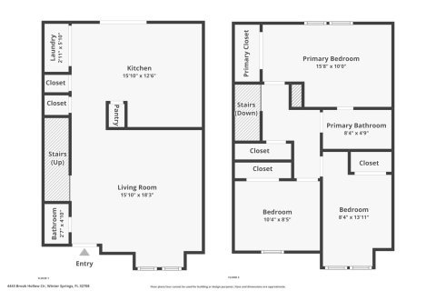 Townhouse in Winter Springs, Florida 3 bedrooms, 102.66 sq.m. № 1803108 - photo 4