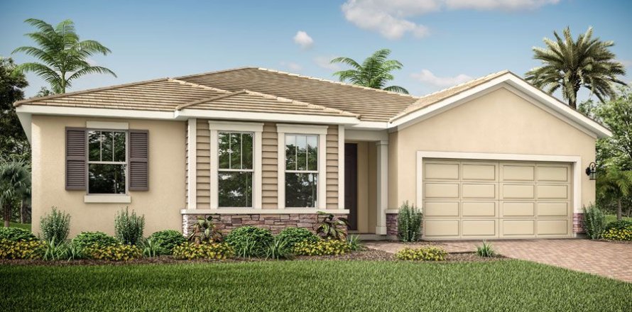 House in Wellen Park - Renaissance in Venice, Florida 4 bedrooms, 216 sq.m. № 574221