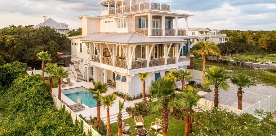 House in Inlet Beach, Florida 6 bedrooms, 503.9 sq.m. № 559188