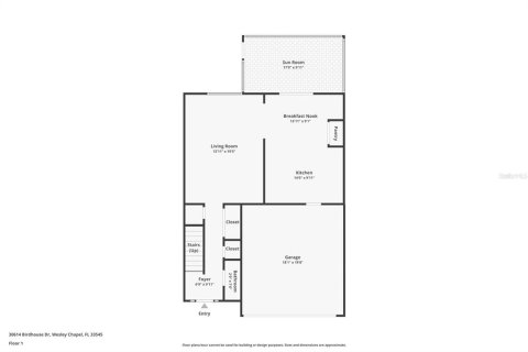 House in Wesley Chapel, Florida 4 bedrooms, 180.6 sq.m. № 1913075 - photo 3