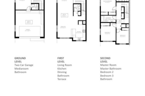 Townhouse in Fort Lauderdale, Florida 3 bedrooms, 186.36 sq.m. № 579596 - photo 1
