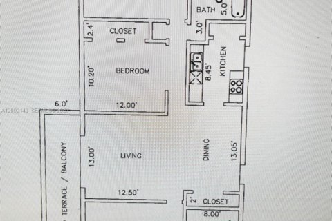 Купить кондоминиум в Майами, Флорида 3 спальни, 105.91м2, № 2067560 - фото 24