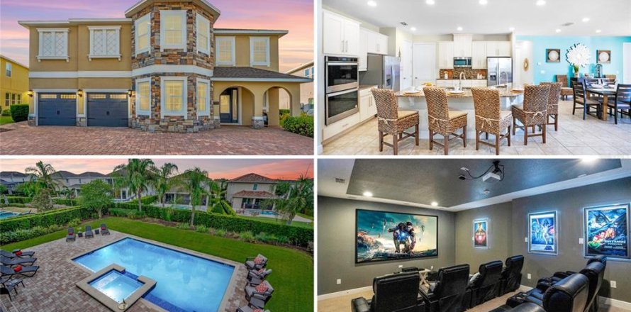 House in Kissimmee, Florida 11 bedrooms, 510.59 sq.m. № 2114519