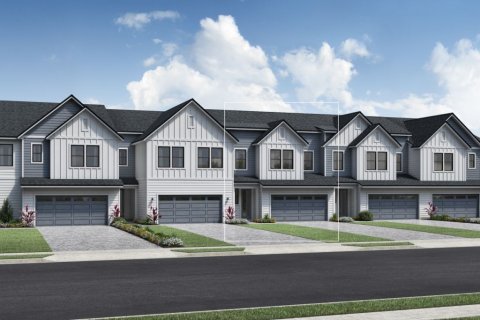 Touwnhouse à vendre à Jacksonville, Floride: 3 chambres, 190 m2 № 447567 - photo 1