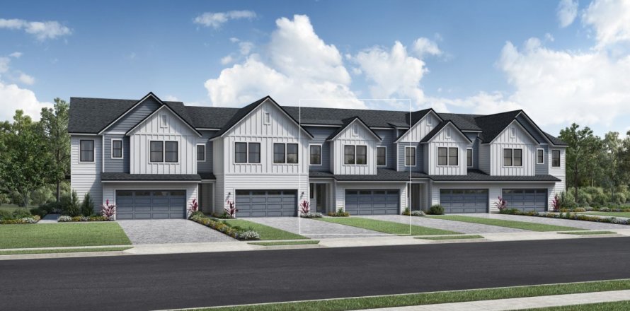 Touwnhouse à Newton by Toll Brothers à Jacksonville, Floride 3 chambres, 190 m2 № 447567