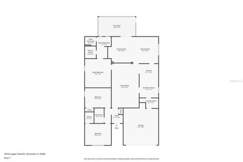 House in Riverview, Florida 3 bedrooms, 174.1 sq.m. № 1613014 - photo 21