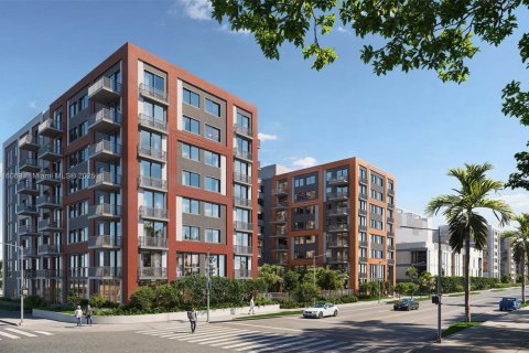 Снять в аренду квартиру в Майами, Флорида 2 спальни, 87.89м2, № 1970805 - фото 3