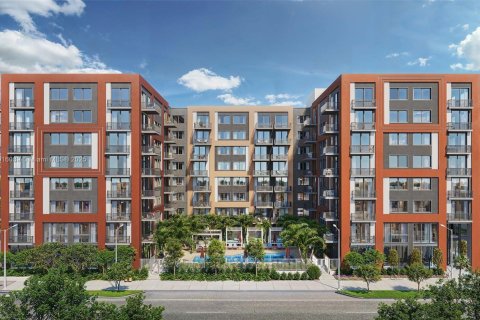 Снять в аренду квартиру в Майами, Флорида 2 спальни, 87.89м2, № 1970805 - фото 1