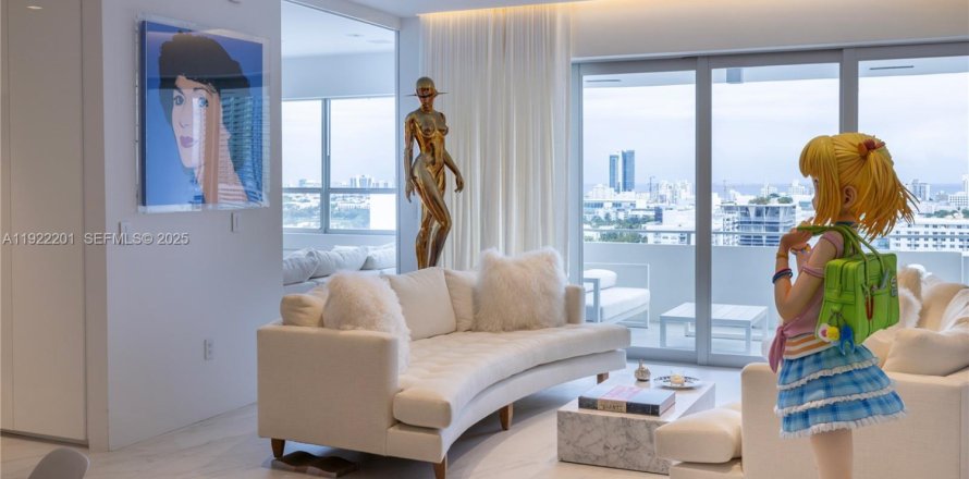 Кондоминиум с 2 спальнями в Майами-Бич, Флорида № 1985733