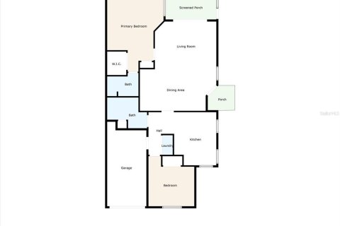 House in New Port Richey, Florida 2 bedrooms, 109.07 sq.m. № 1572403 - photo 3