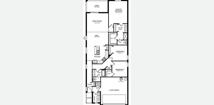 Townhouse in CENTRAL PARK in Port St. Lucie, Florida 3 bedrooms, 156 sq.m. № 69769