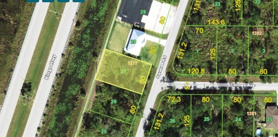 Land in Port Charlotte, Florida № 2235216
