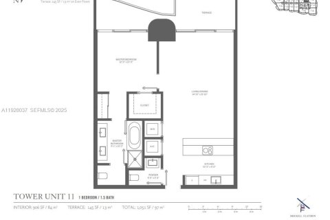 Copropriété à louer à Miami, Floride: 1 chambre, 76.46 m2 № 1988186 - photo 2