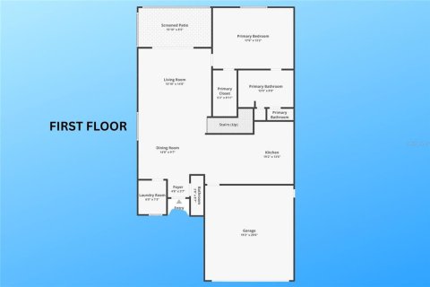 Townhouse in Kissimmee, Florida 3 bedrooms, 169.08 sq.m. № 1876333 - photo 6