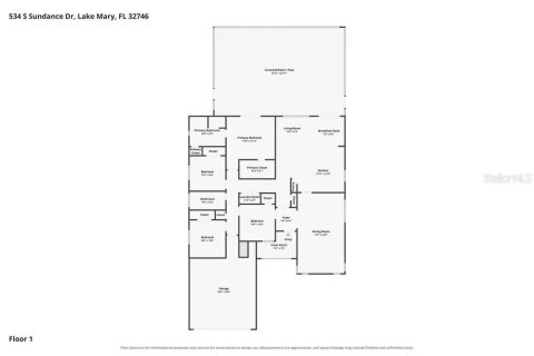 Casa en alquiler en Lake Mary, Florida, 4 dormitorios, 162.02 m2 № 2238406 - foto 2