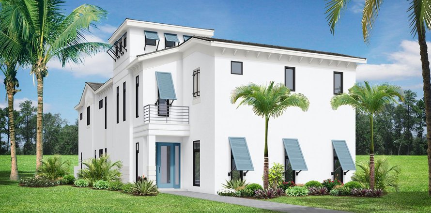 Дом в Aqua by Medallion Home в Брейдентон, Флорида 3 комнаты, 364м2 № 567713