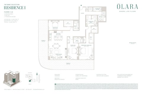 Condo in West Palm Beach, Florida, 3 bedrooms  № 2081834 - photo 20