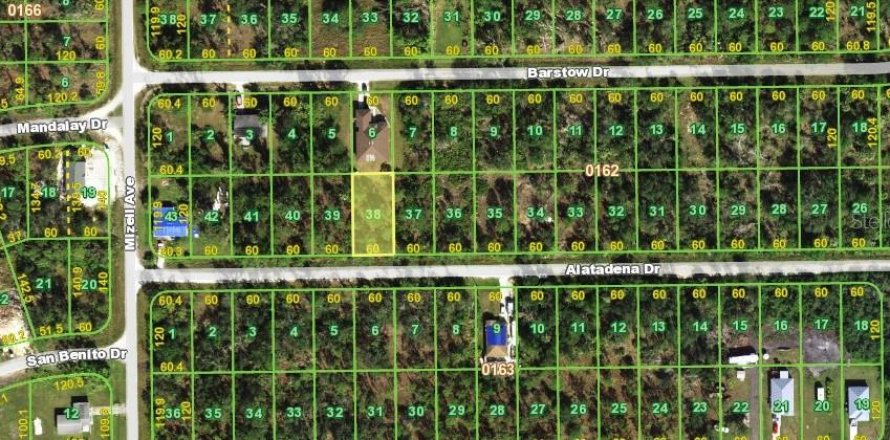 Terrain à Punta Gorda, Floride № 2160060