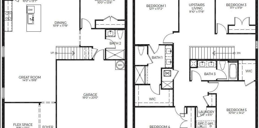 House in Jupiter, Florida 5 bedrooms, 254.55 sq.m. № 1127895