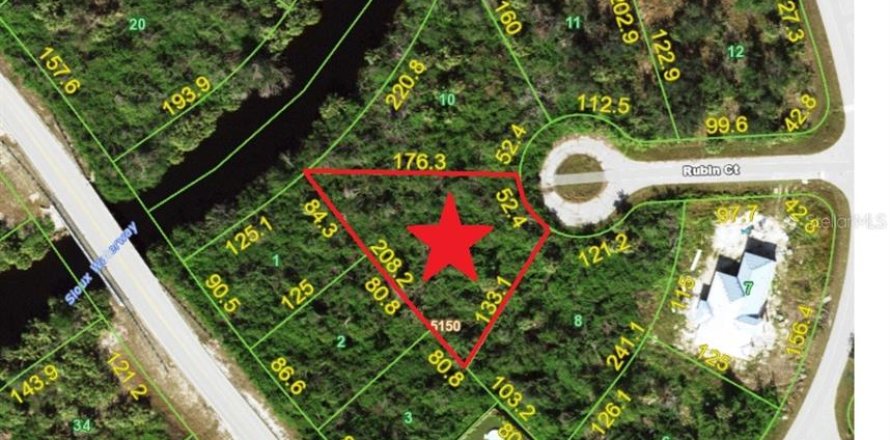 Terreno en Port Charlotte, Florida № 1833256