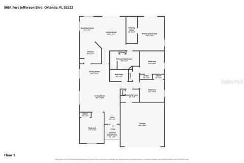 Villa ou maison à louer à Orlando, Floride: 4 chambres, 170.66 m2 № 2389105 - photo 2