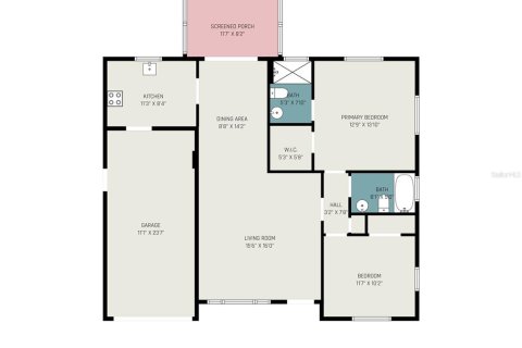 Villa ou maison à vendre à Pinellas Park, Floride: 2 chambres, 91.97 m2 № 1835170 - photo 22