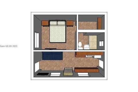 Apartment in Miami, Florida 1 bedroom № 1820205 - photo 9