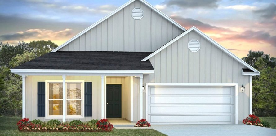 House in Titus Park Phase II in Panama City, Florida 4 bedrooms, 187 sq.m. № 657586