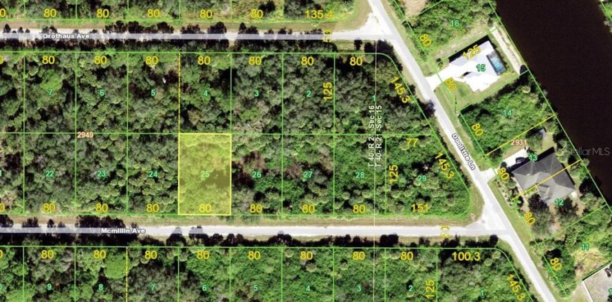 Terrain à Port Charlotte, Floride № 2161352
