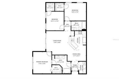 Condominio en venta en Orlando, Florida, 3 dormitorios, 117.06 m2 № 2196415 - foto 22