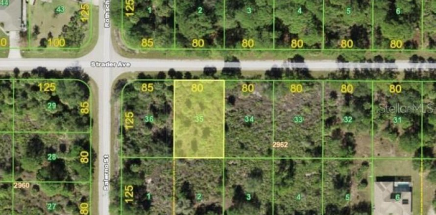 Land in Port Charlotte, Florida № 2160547