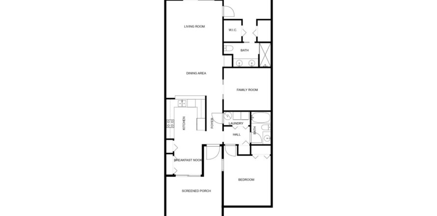 Condo in Bradenton, Florida, 2 bedrooms in LAKEWOOD NATIONAL № 1562316