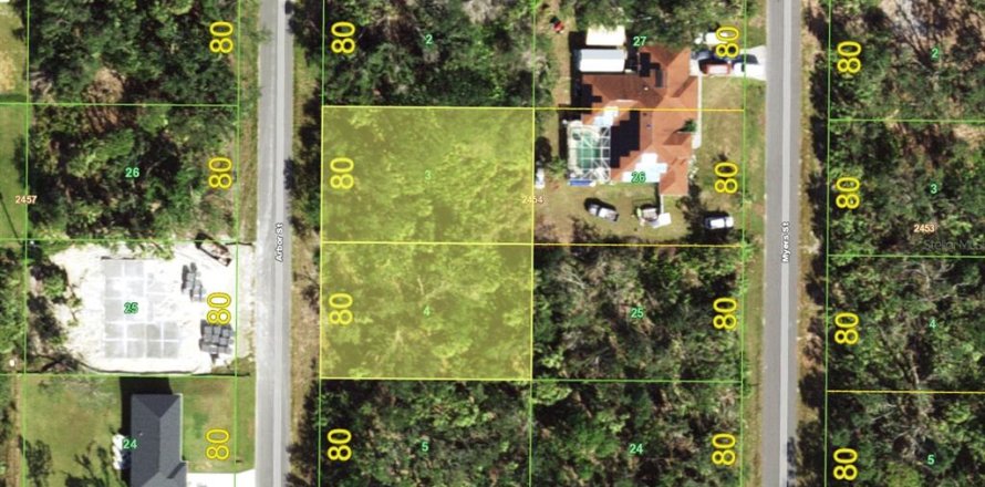 Land in Port Charlotte, Florida № 2160181