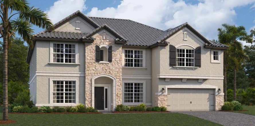 House in Zephyrhills, Florida 6 bedrooms, 506.5 sq.m. № 1608362