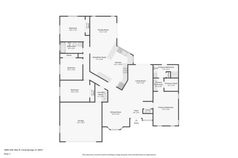 Casa en venta en Coral Springs, Florida, 4 dormitorios, 200.48 m2 № 1065546 - foto 1