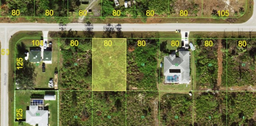 Land in Port Charlotte, Florida № 2160624