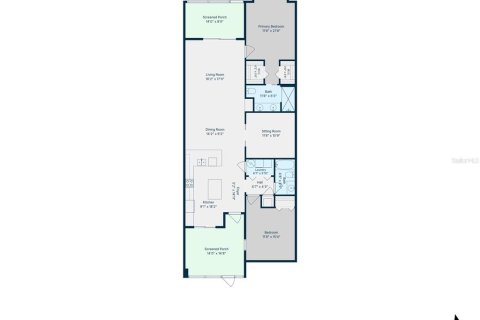 Condo in Punta Gorda, Florida, 2 bedrooms in BABCOCK NATIONAL № 2387635 - photo 2